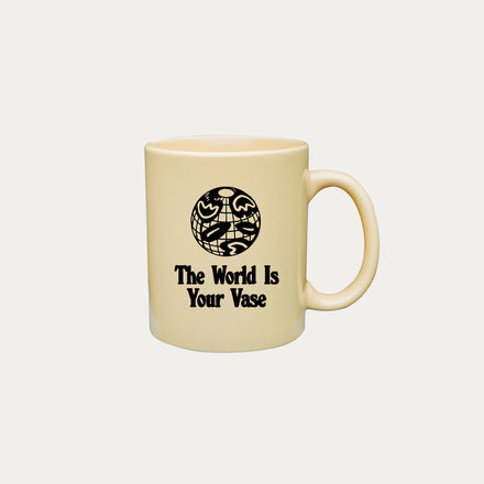The World Is Your Vase - Almond Mug